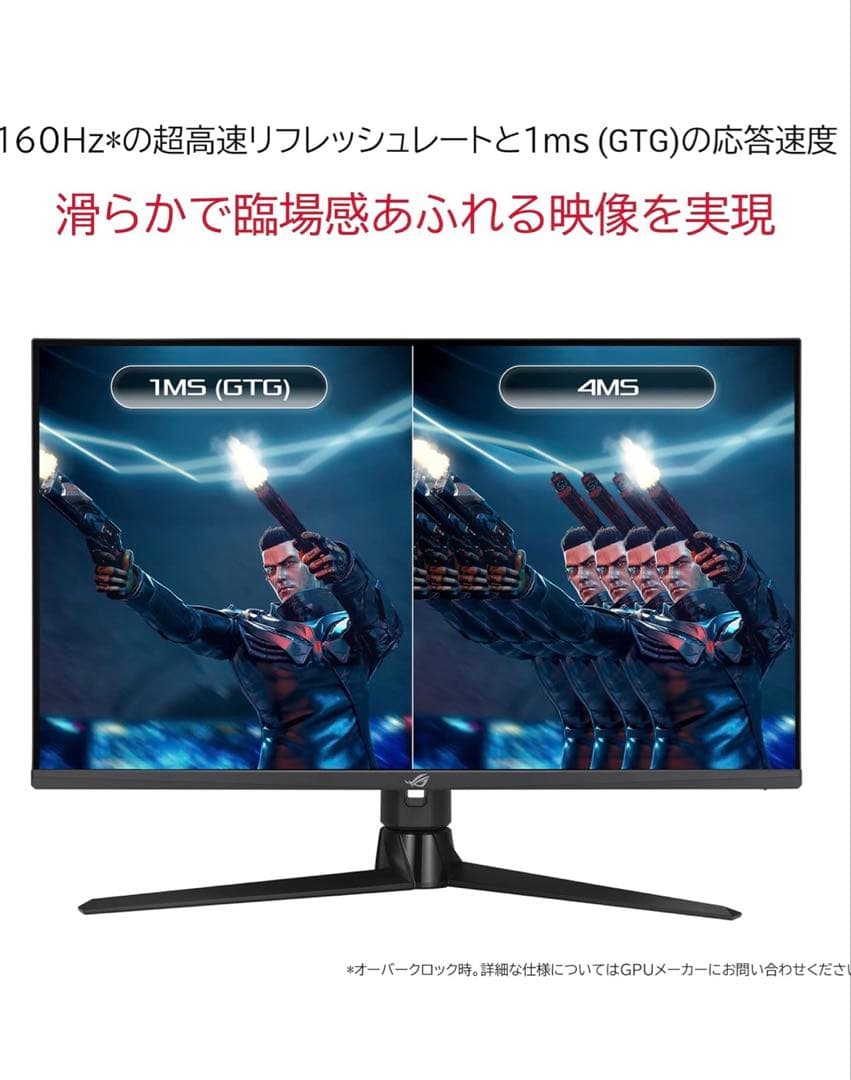 ASUS 4K ゲーミングモニター ROG Swift XG32UQ 32インチ