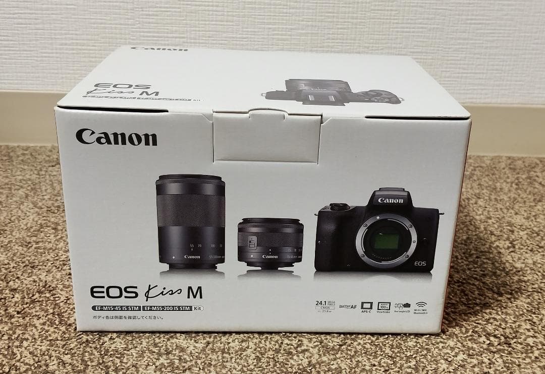 本日のみ限定価格！新品未開封CanonEOS KissMレンズ2本セット