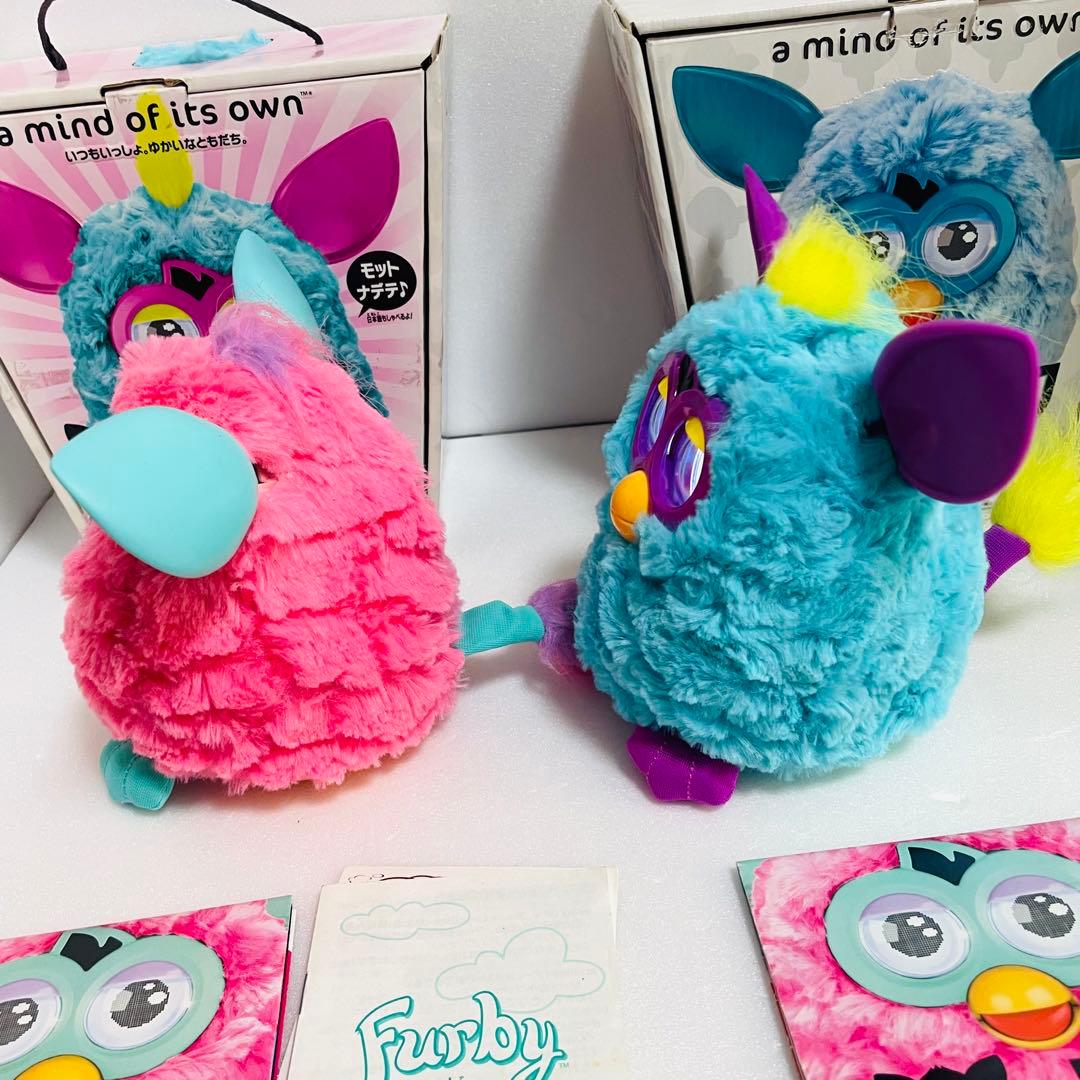 Furby ファービー ミントドロップ 日本語版 ストロベリーピンク セット