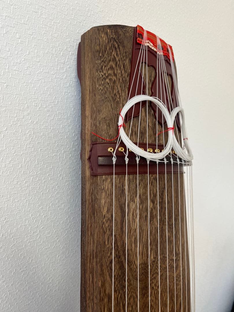 ①琴 13弦 日本 伝統的 楽器 箏 和楽器　弦楽器 和琴 木製 13弦琴