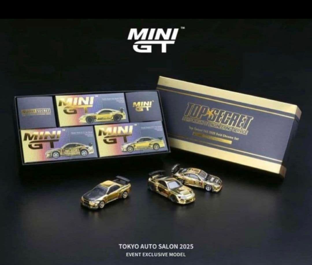 東京オートサロン2025 限定 TOP SECRET MINIGT 3台セット