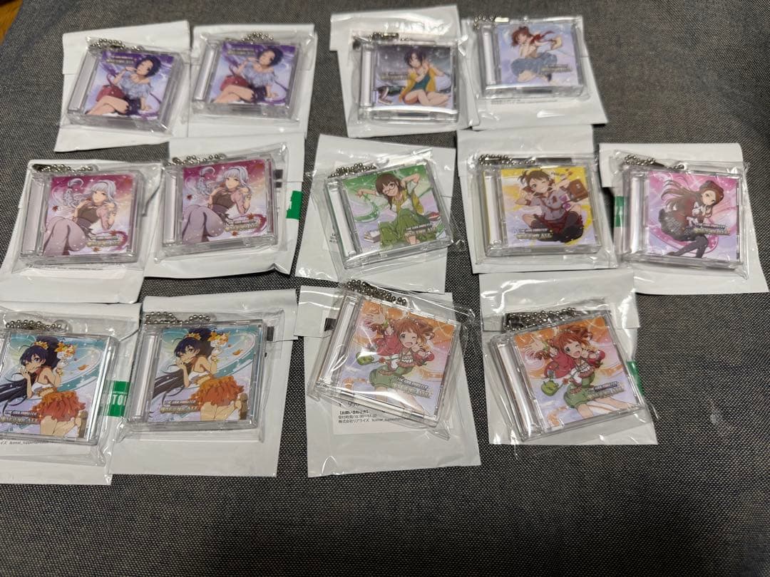 アイマス　トレーディングCD風キーホルダー