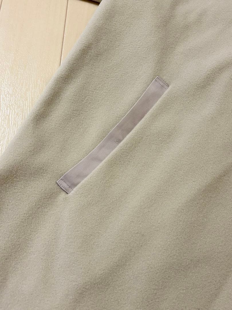 インナーダウン付きウールライクフードコート