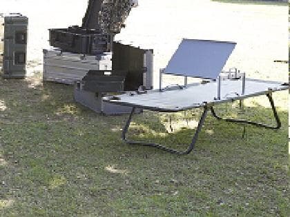 モ*ロ様 米軍 アルミ製 フォールディングテーブル MEDICAL TABLE1