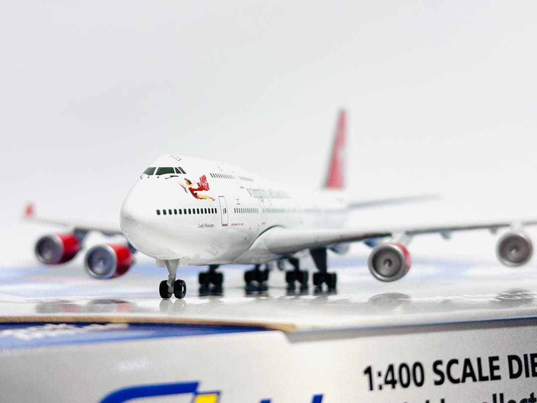 Gemini 1/400 747-4Q8 Virgin Atlantic航空