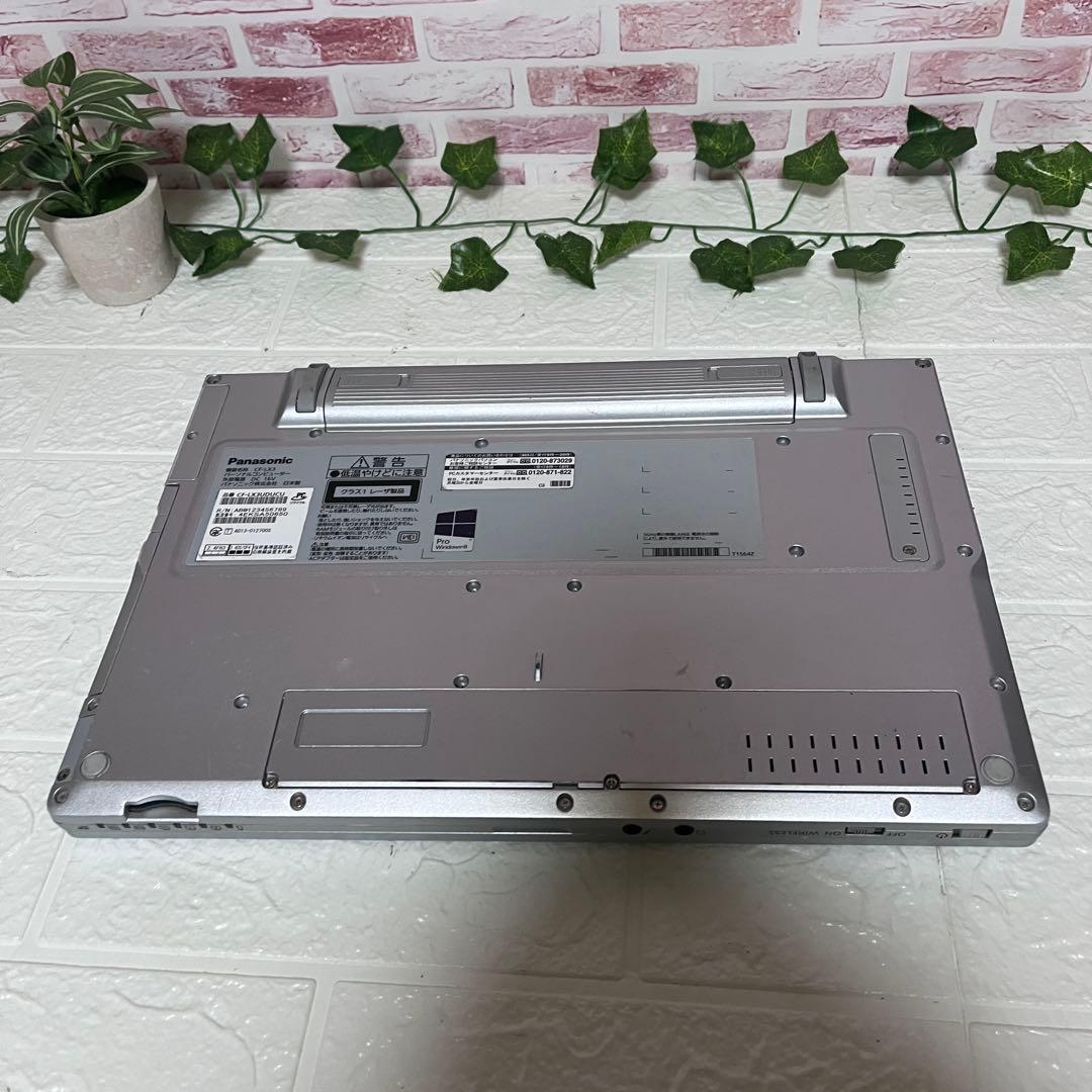 ★中古 500GB メモリ8GB★CF-LX3 i5 カメラ ノートPC122