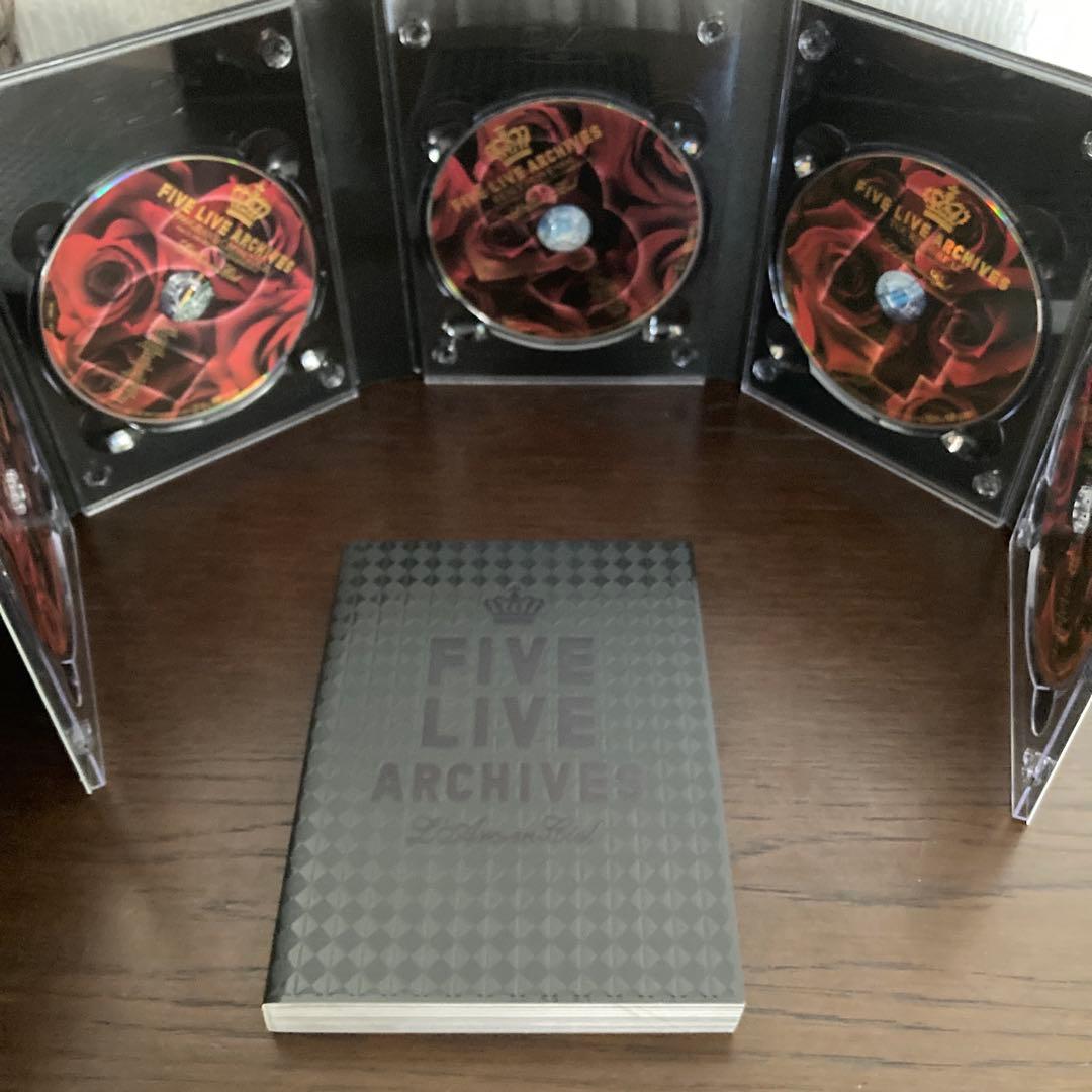 【美品】L'Arc~en~Ciel FIVE LIVE ARCHIVES