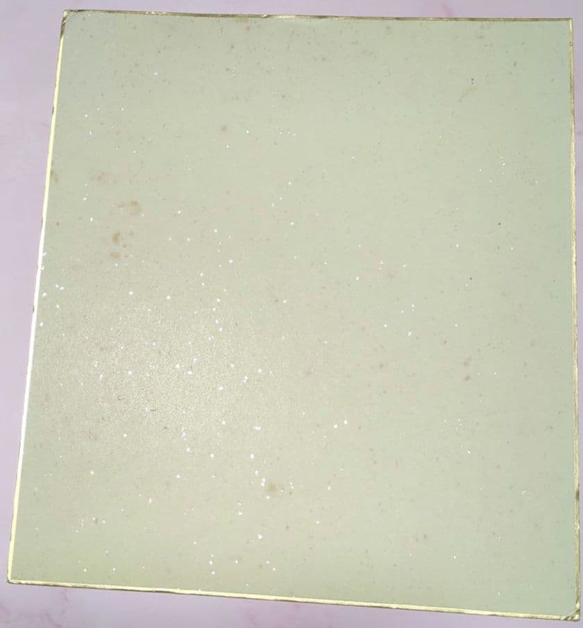 水森亜土　直筆サイン　イラスト　サイン色紙