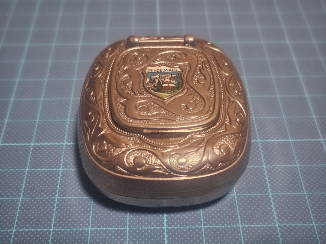 90年代　Ges Gesch ポケット灰皿 スイス　Grindelwald