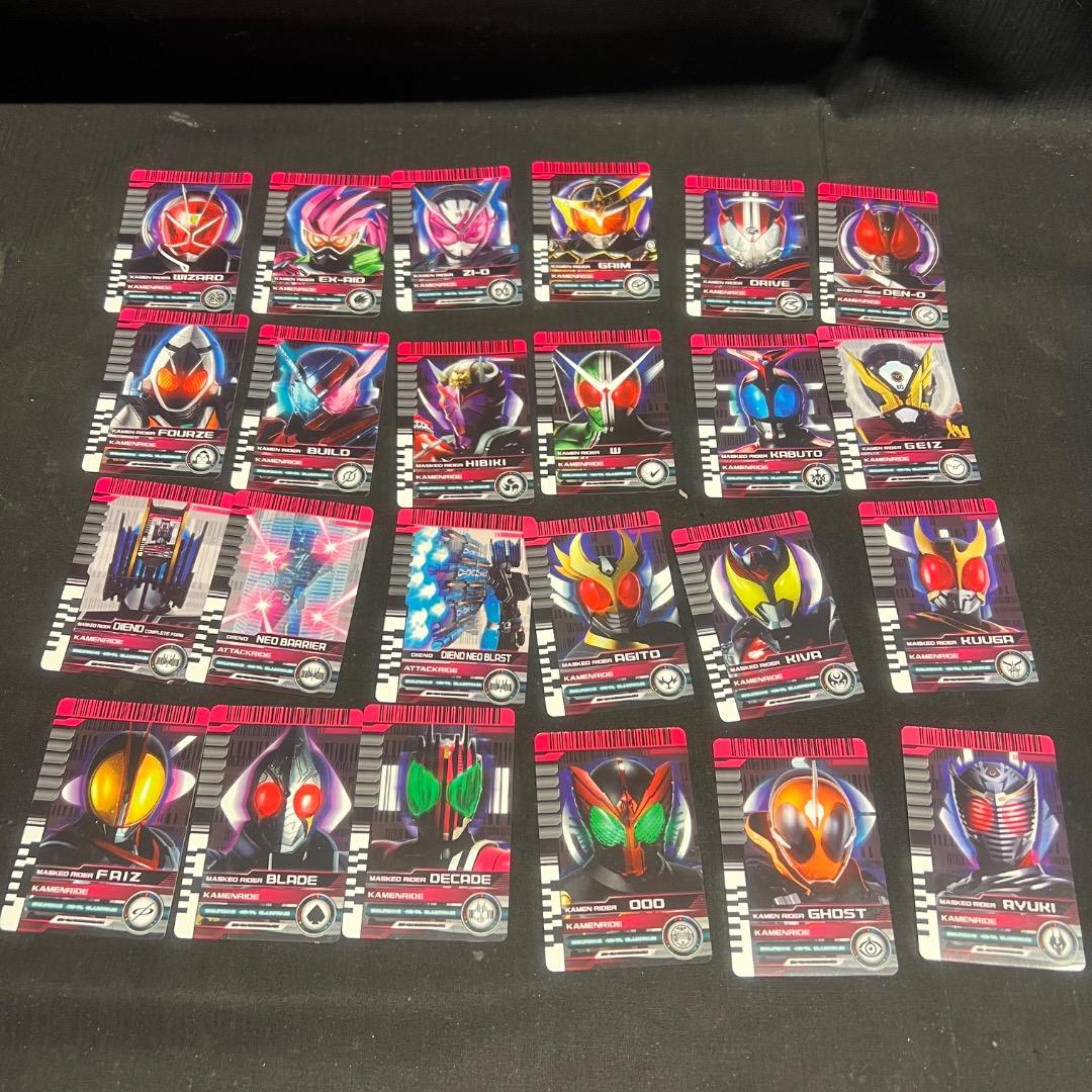 〇Ga左1148 仮面ライダー ライダーカード 95枚まとめ
