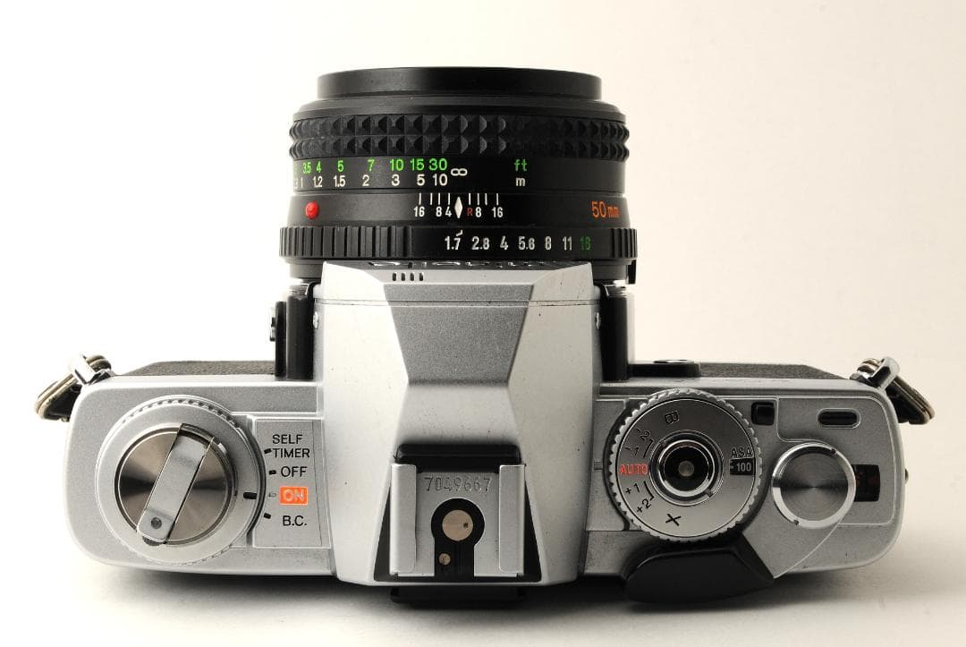 ミノルタ X-7 シルバー MD ROKKOR 50mm F/1.7