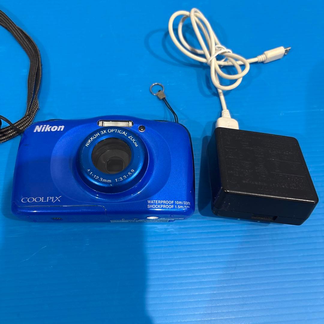 動作ok　NIKON　coolpix S33