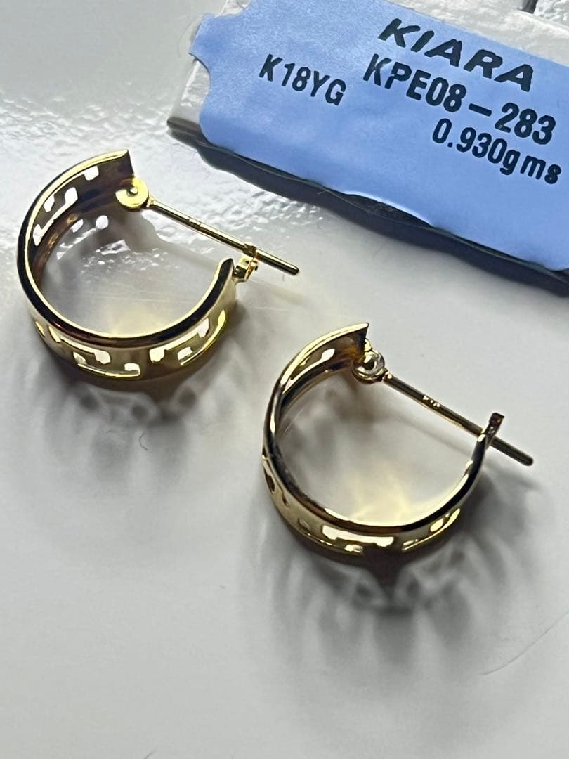 K18金ピアス