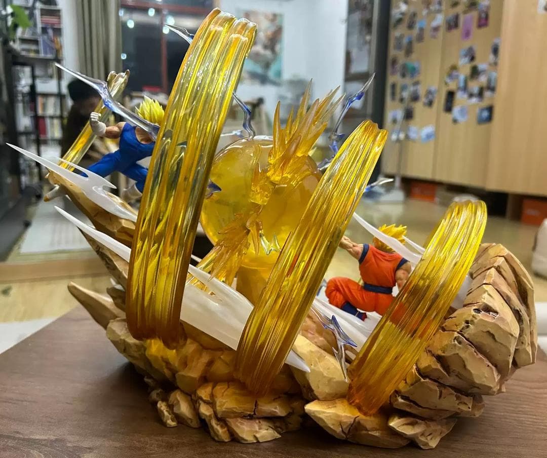 ドラゴンボール 孫悟空 ベジータ ガレージキット フィギュア ワーコレサイズ