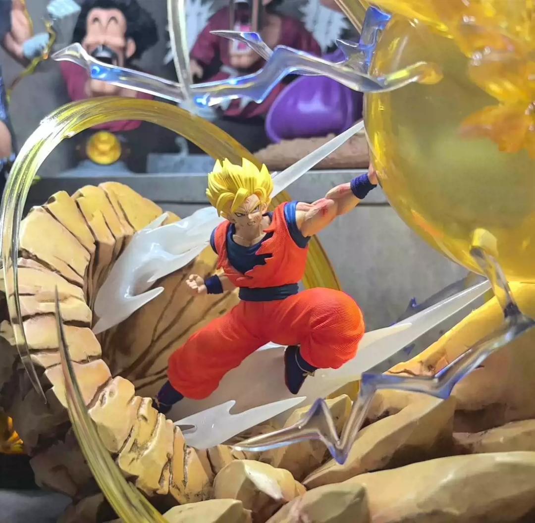 ドラゴンボール 孫悟空 ベジータ ガレージキット フィギュア ワーコレサイズ