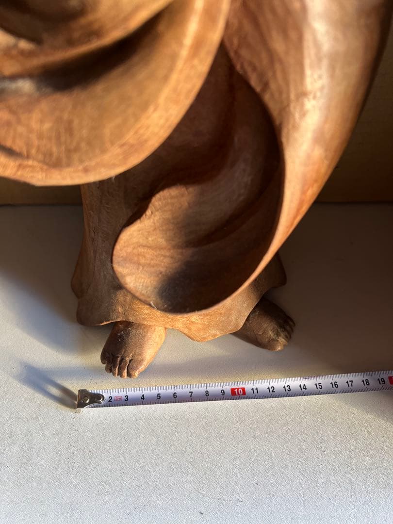 仏像　木彫仏像　伝統的な木製彫刻 置物