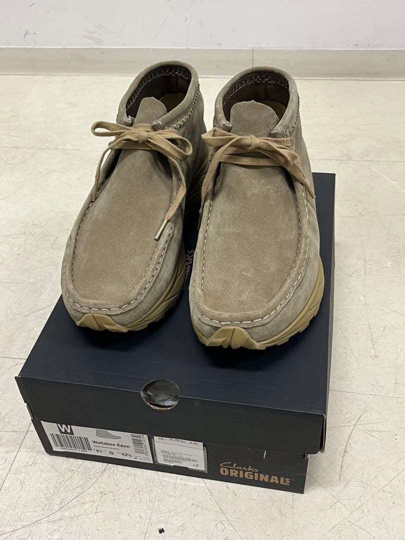 クラークス　ワラビーエデン　UK8ハーフ