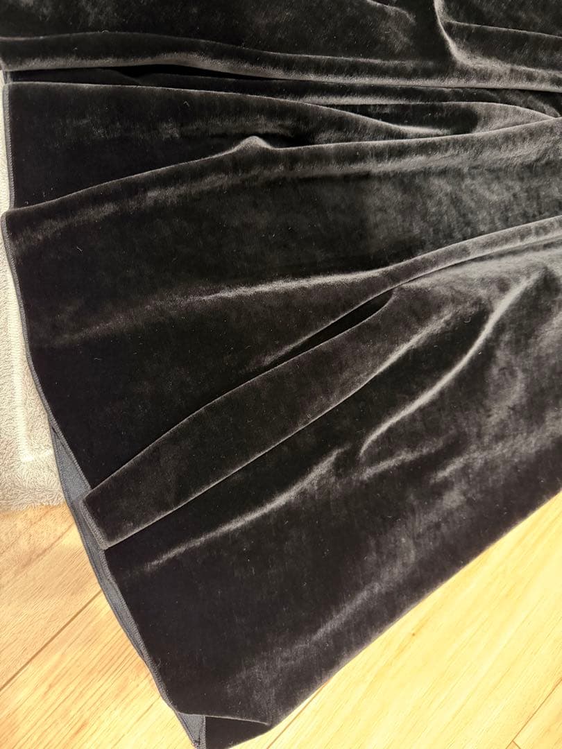 フォクシーDAISY LIN ブラックベロアスカート❣️４２サイズ定価６８２００円