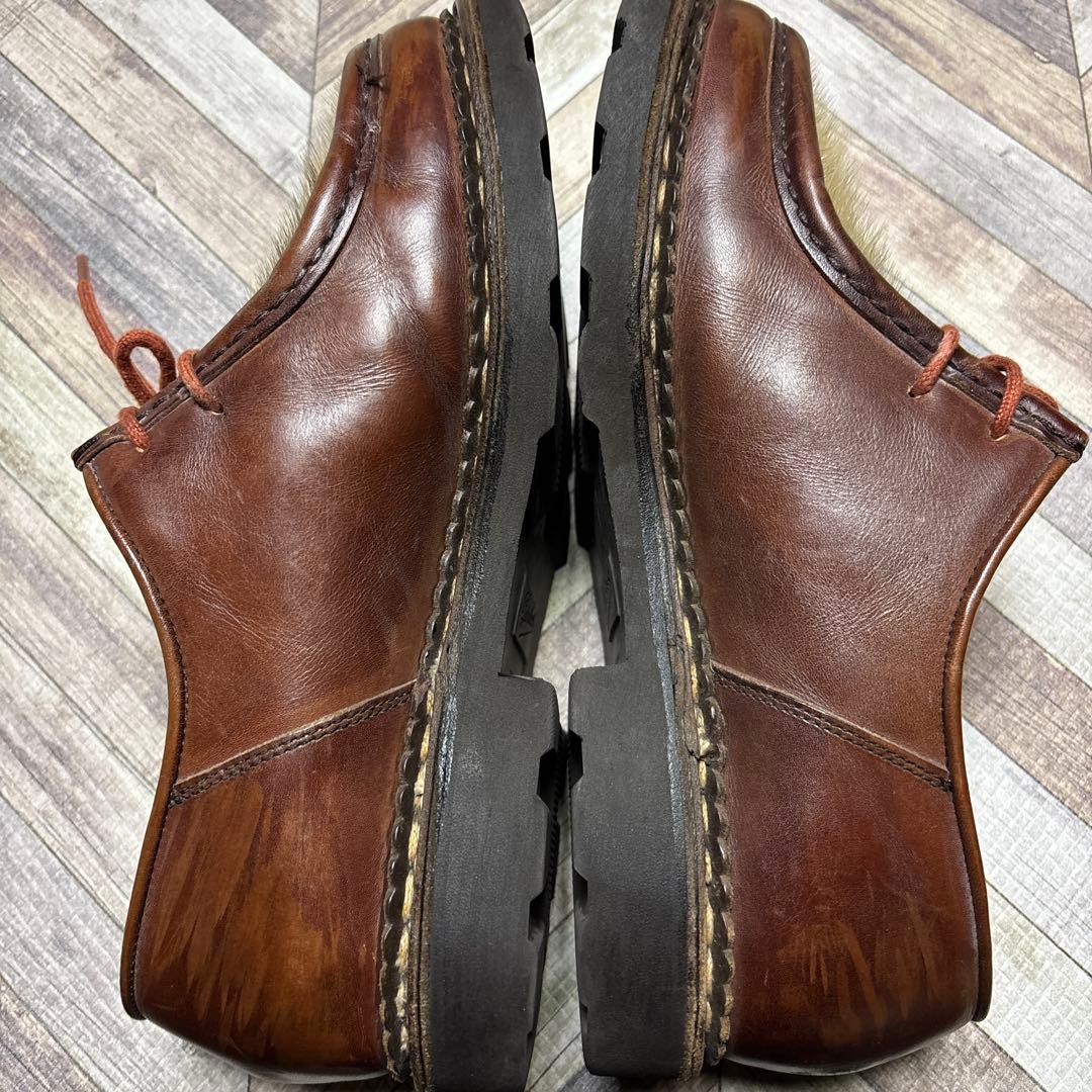 希少 Paraboot パラブーツ ミカエル フォック アザラシ 40 ブラウン
