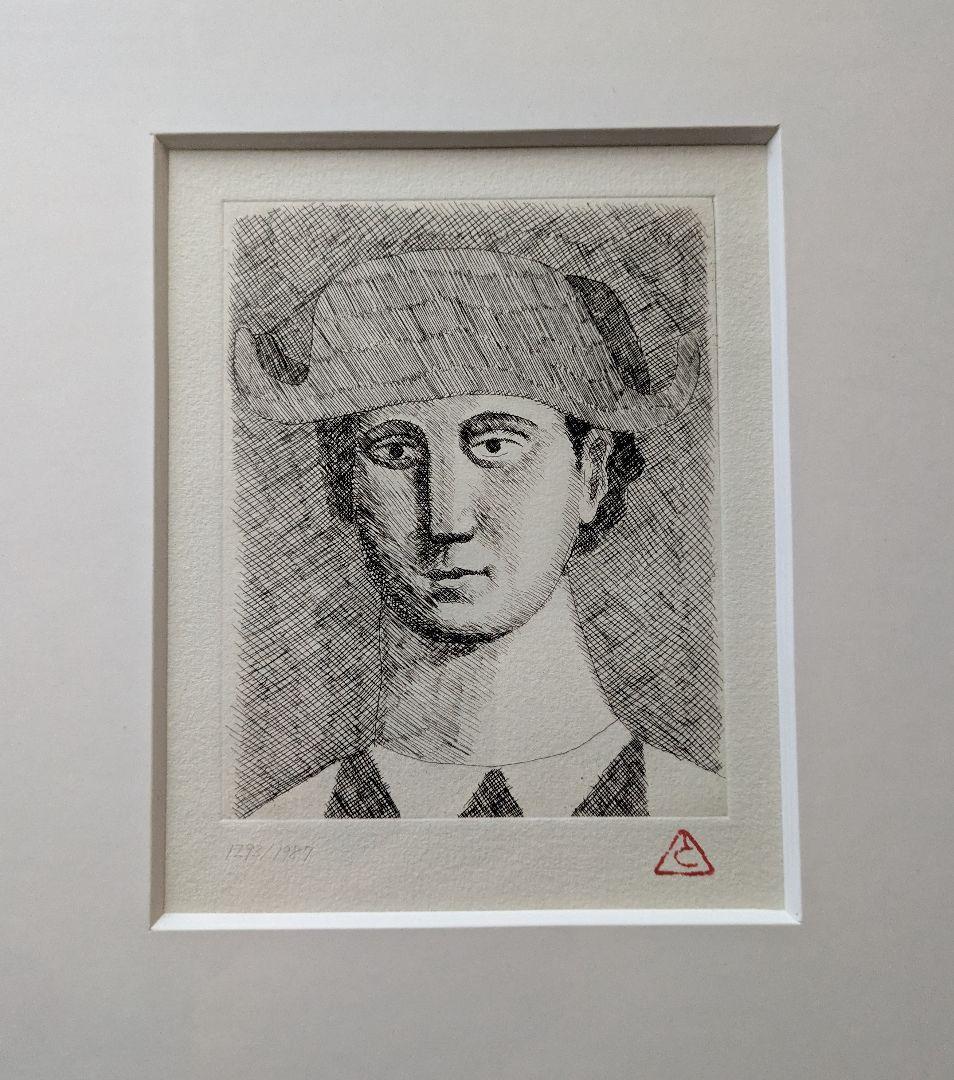 夭折の天才画家・有元利夫の銅版画　1987年展覧会ポスター