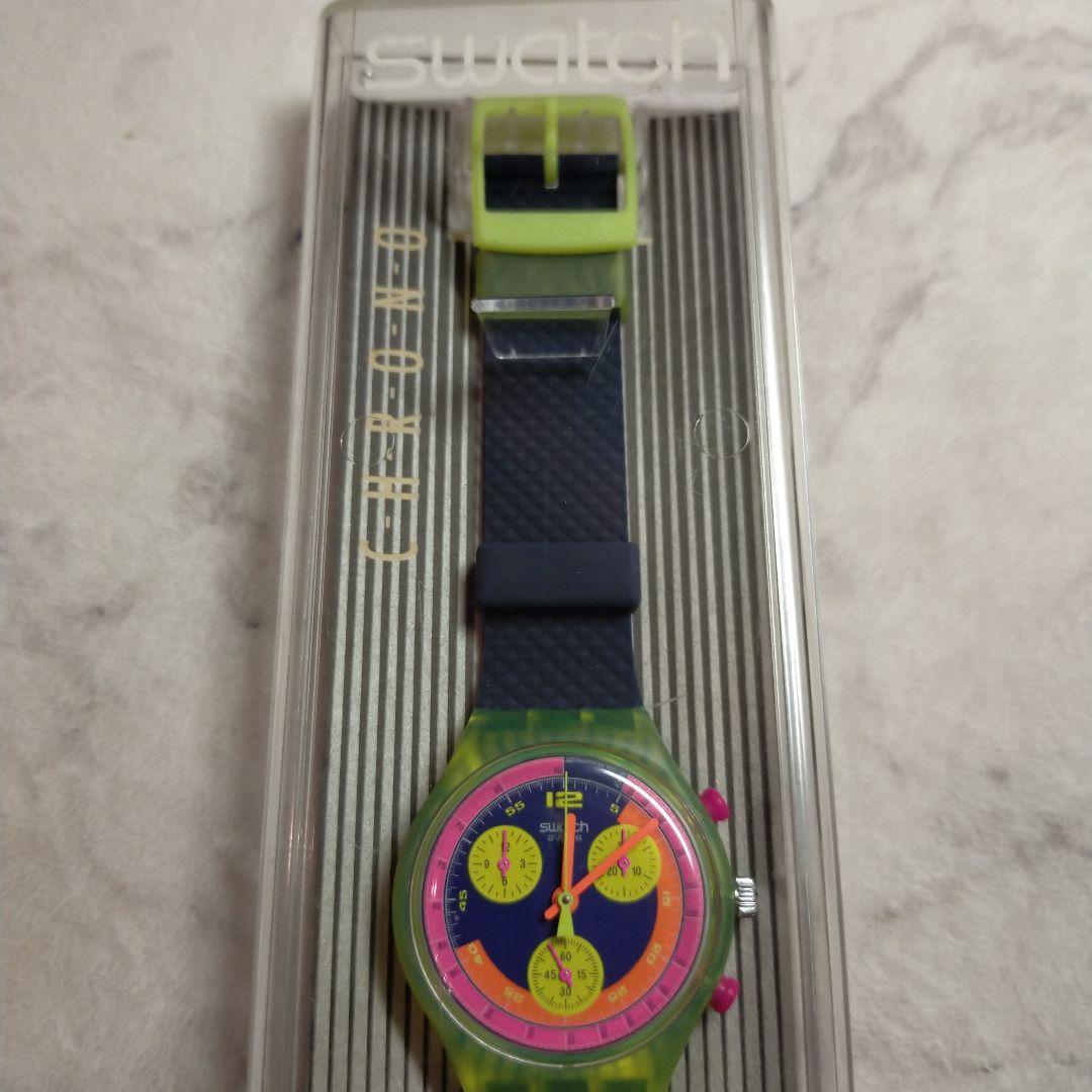ヴィンテージSwatch 1992 grand prix SCJ101　未使用