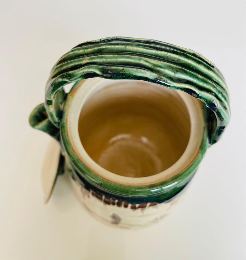 お値下げ！美品★茶道具　表千家片口水指　片口水注　片口水次　水指　水差し　織部