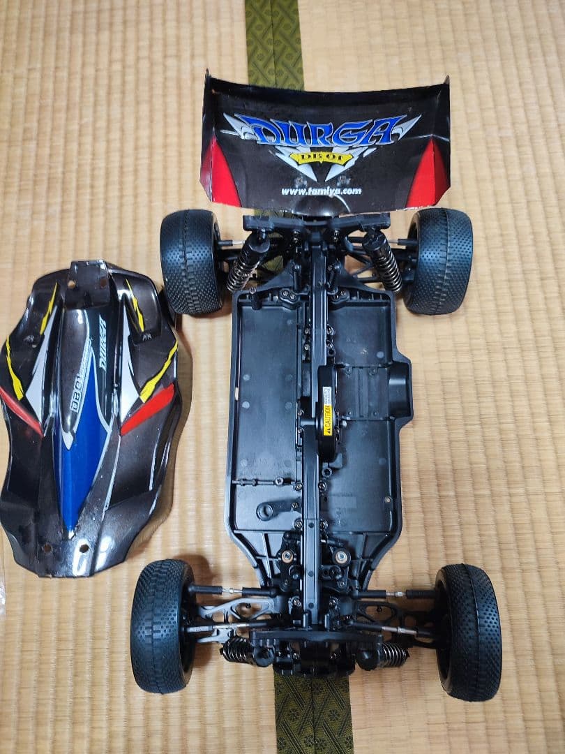 タミヤ 1／10 電動RC組み立てキット 済みDB01 ドゥルガ中古品