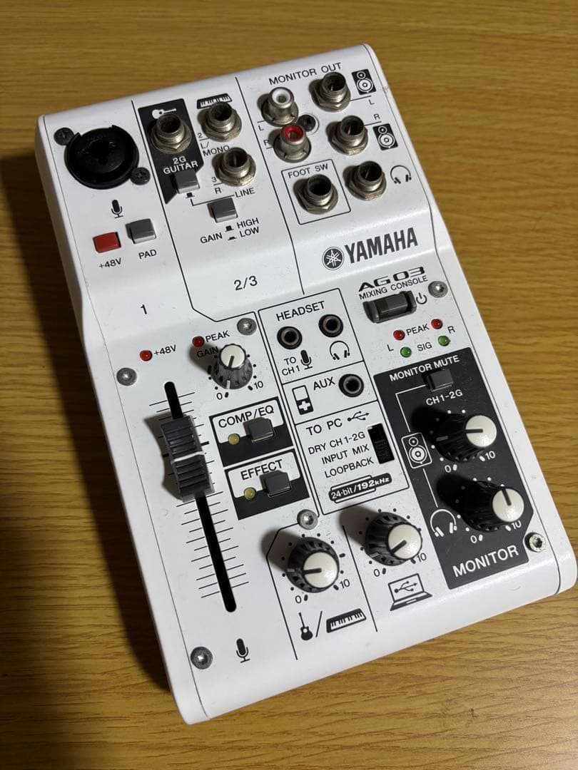 配信機器・PA機器・レコーディング機器 YAMAHA AG03
