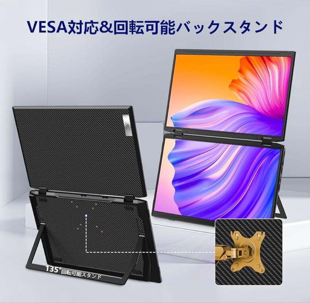 LivElect 21\" 15.6インチ フルHD モニター M4