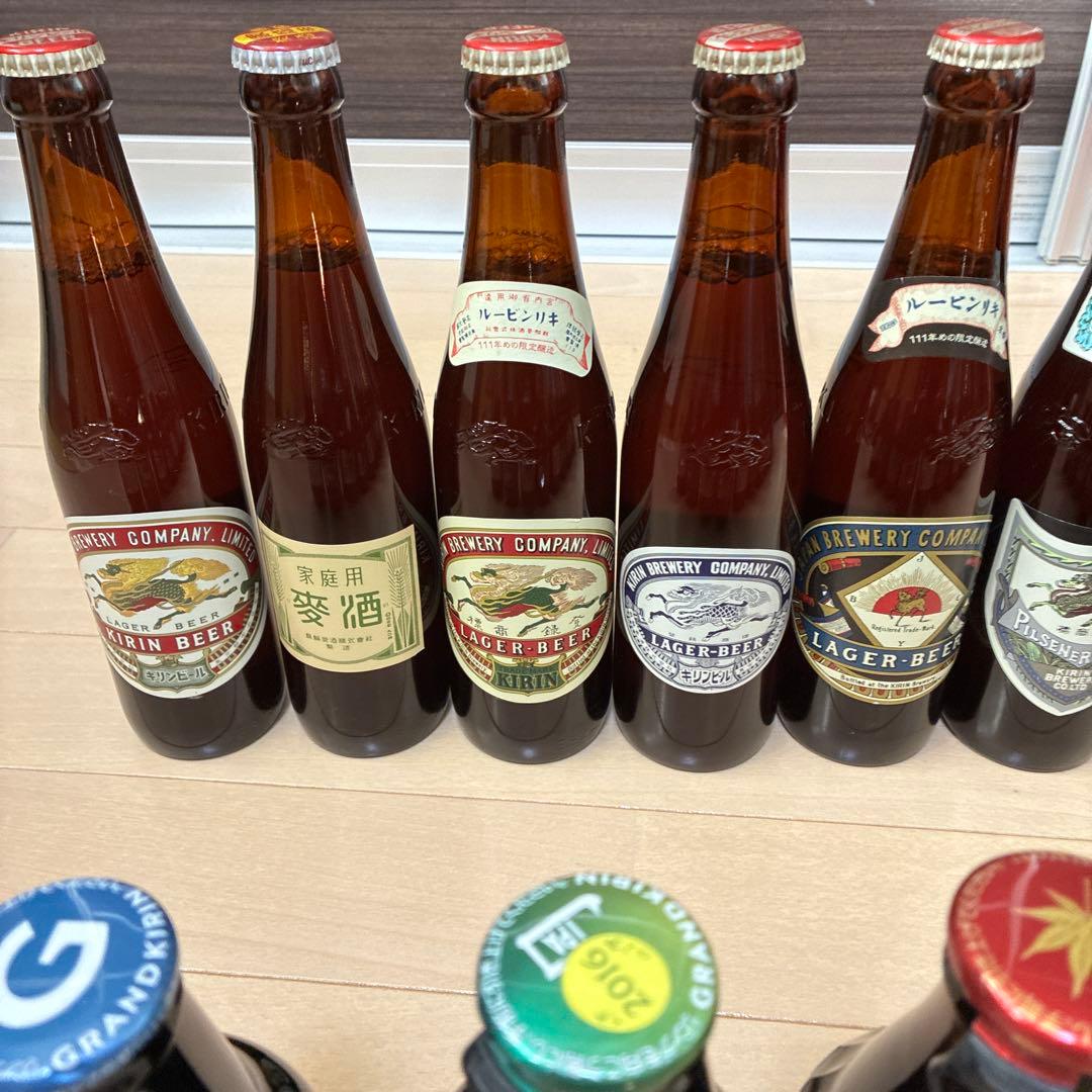 昭和レトロなビールの置物セット専用ケース付き