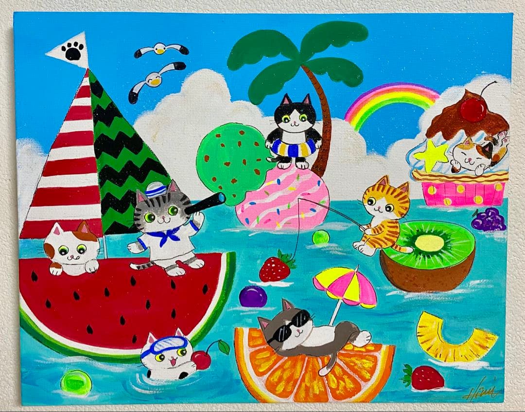 RUKURUKU 絵画7点