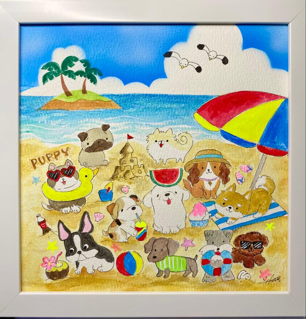 RUKURUKU 絵画7点