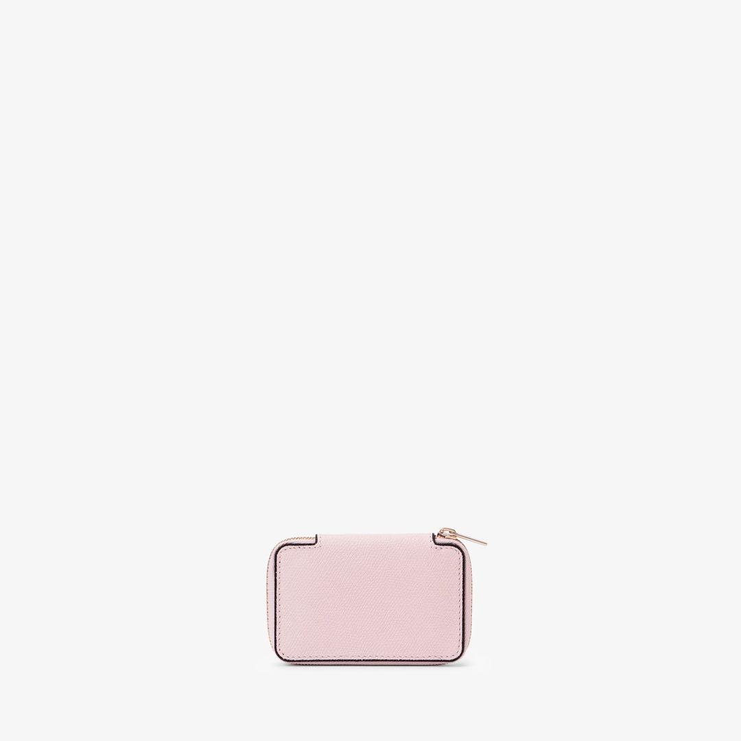ヴァレクストラ　ラウンドジップ ミニウォレット　ペオニア