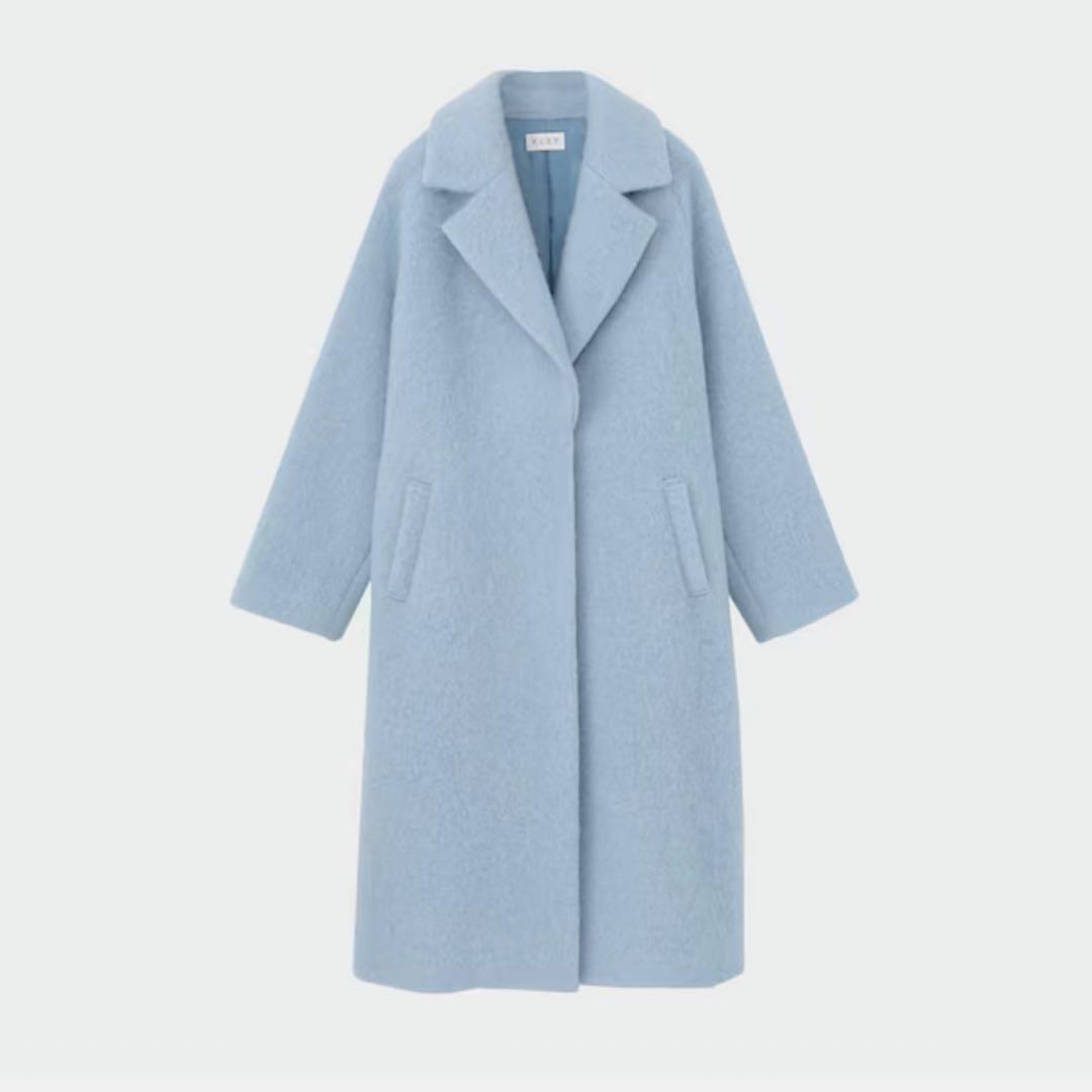 プラステ　シャギーチェスターコート