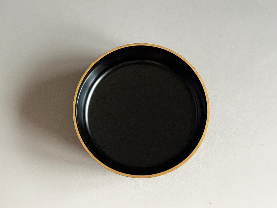 薄茶器　伯峰作　溜木賊蒔絵　大棗　茶道具