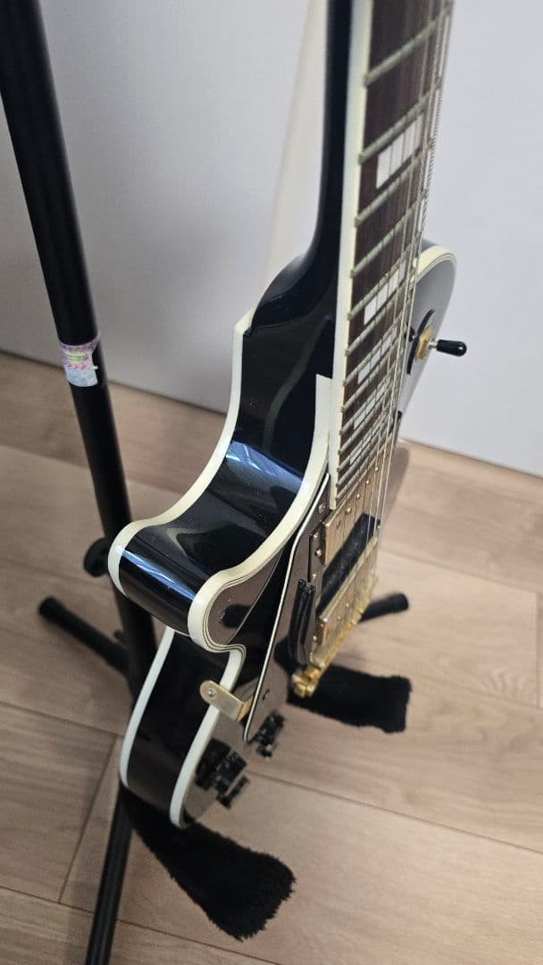 Mason ブラック エレキギター レスポールスタイル