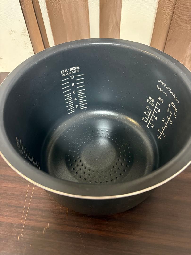 Panasonic Bistro 炊飯器 SR-V18BB 一升炊き 内釜 内蓋