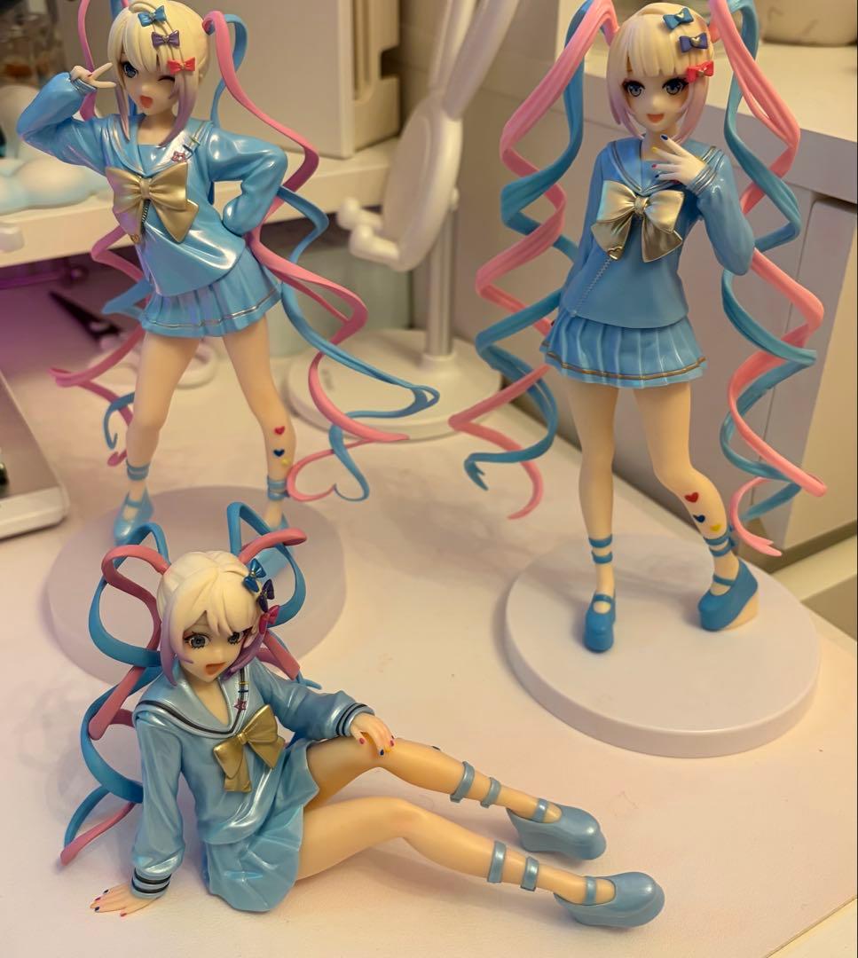 超てんちゃん フィギュア 3点セット 箱無し ニディガ