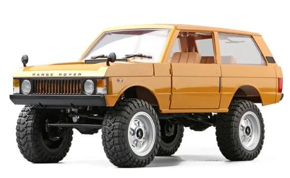 MN 168 1/12 初代レンジローバーSUVラジコンクローラー YELLOW