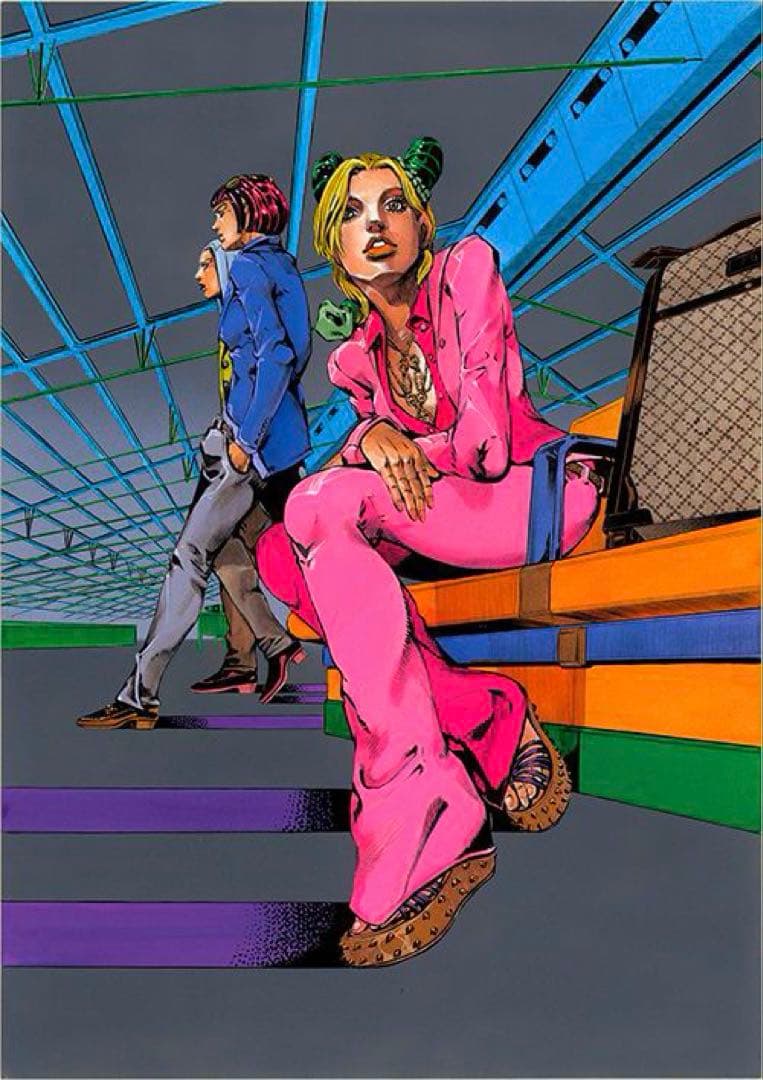 【※店舗限定品！】 ジョジョの奇妙な冒険 ストーンオーシャン グリッター缶バッジ