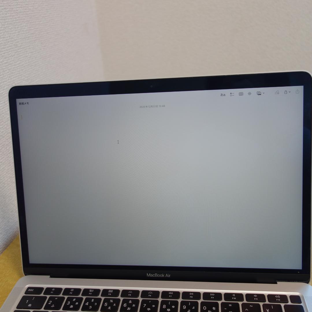 304）MacBook Air 2020　i7/16GB/512GB/13インチ