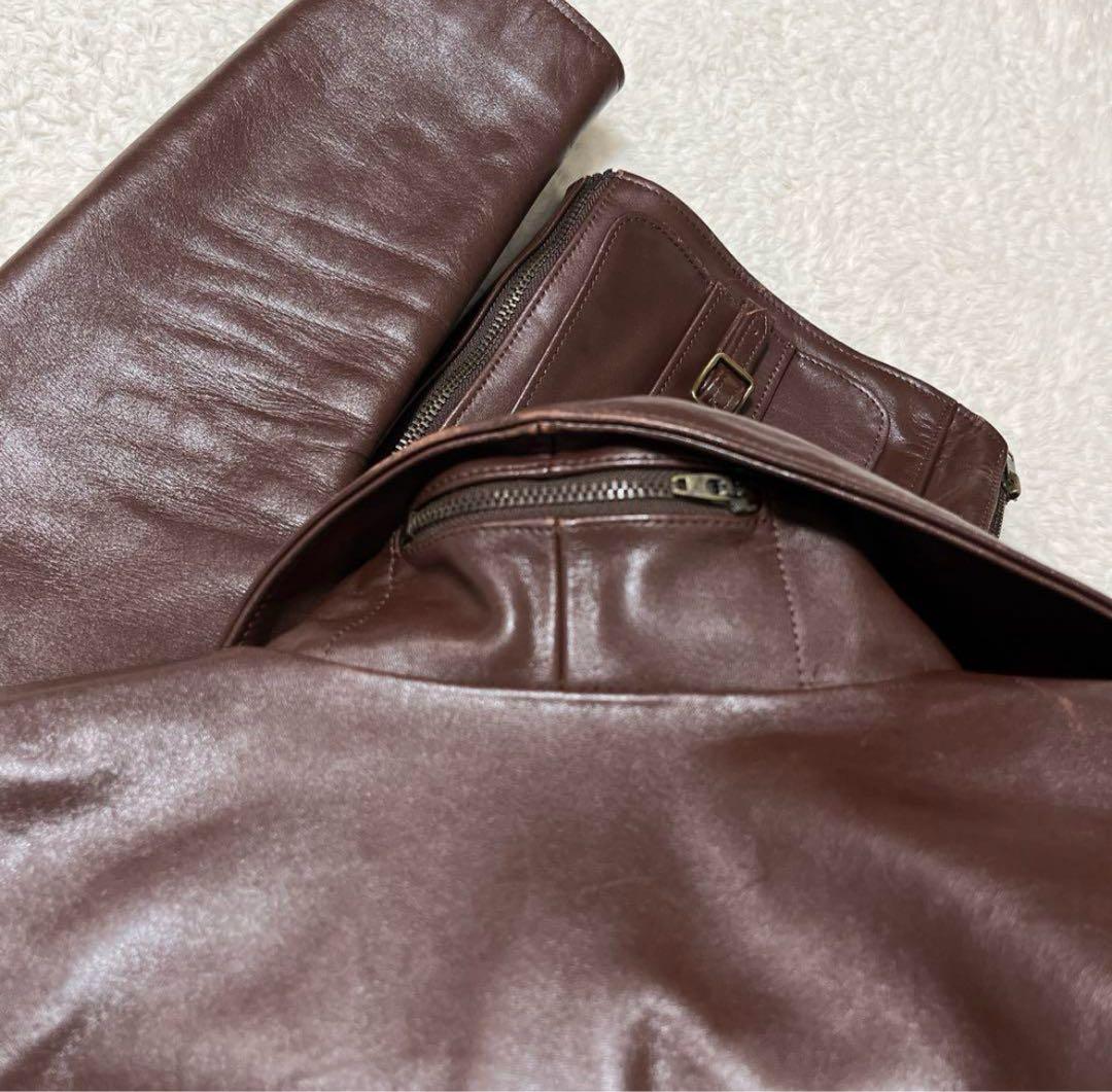 WACKO MARIA Mワコマリア レザージャケット ステアハイド SMOKE