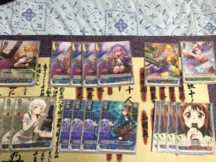 ヴァイスシュヴァルツ　デッキ　バンドリ　band Dream