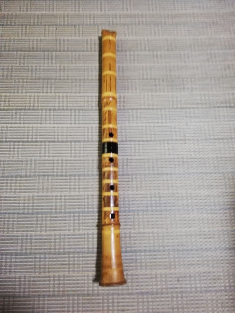 尺八本体　琴古流５孔57.5㌢1.9寸管　２印