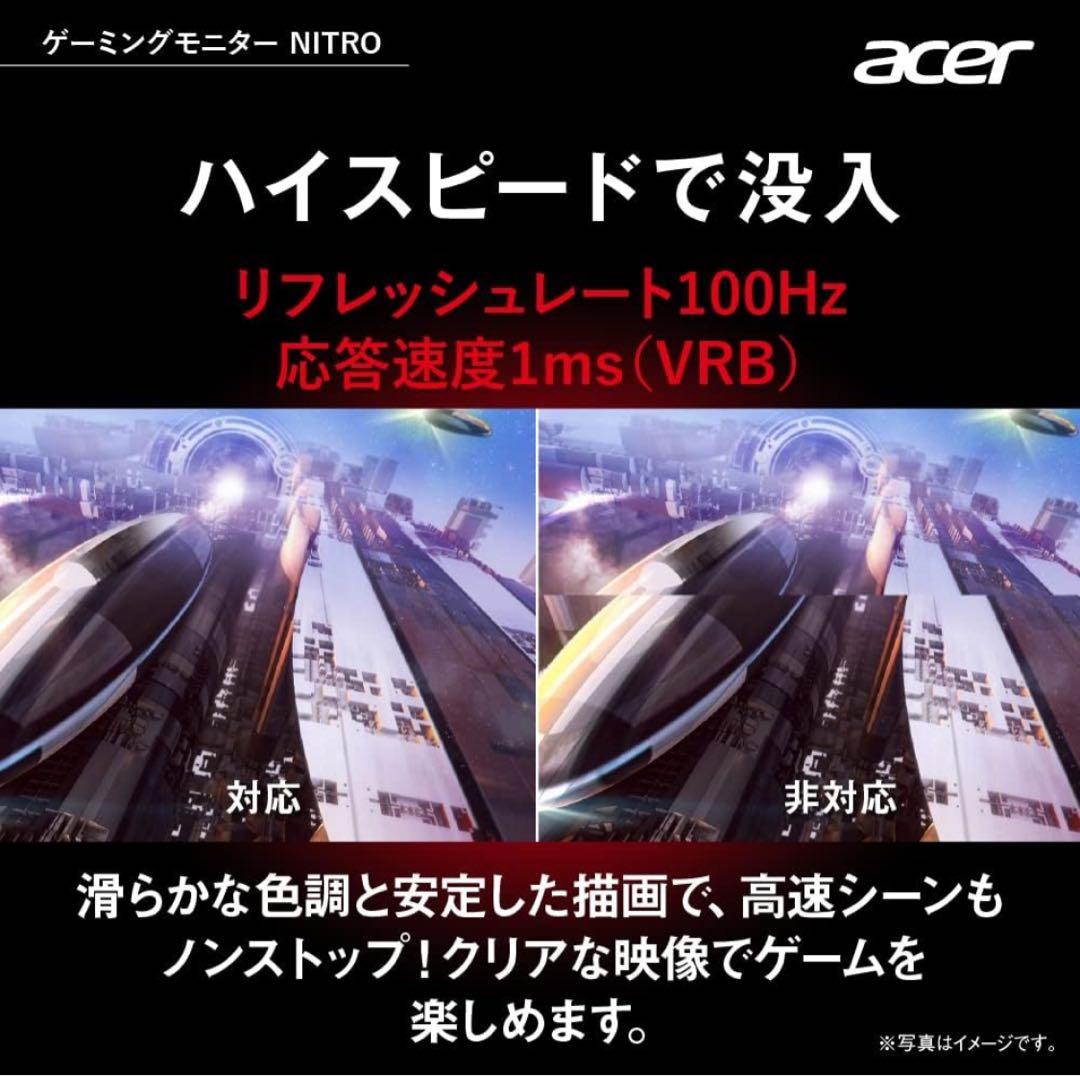 【2台セット】acer ACER QG221QBBMIIX BLACK