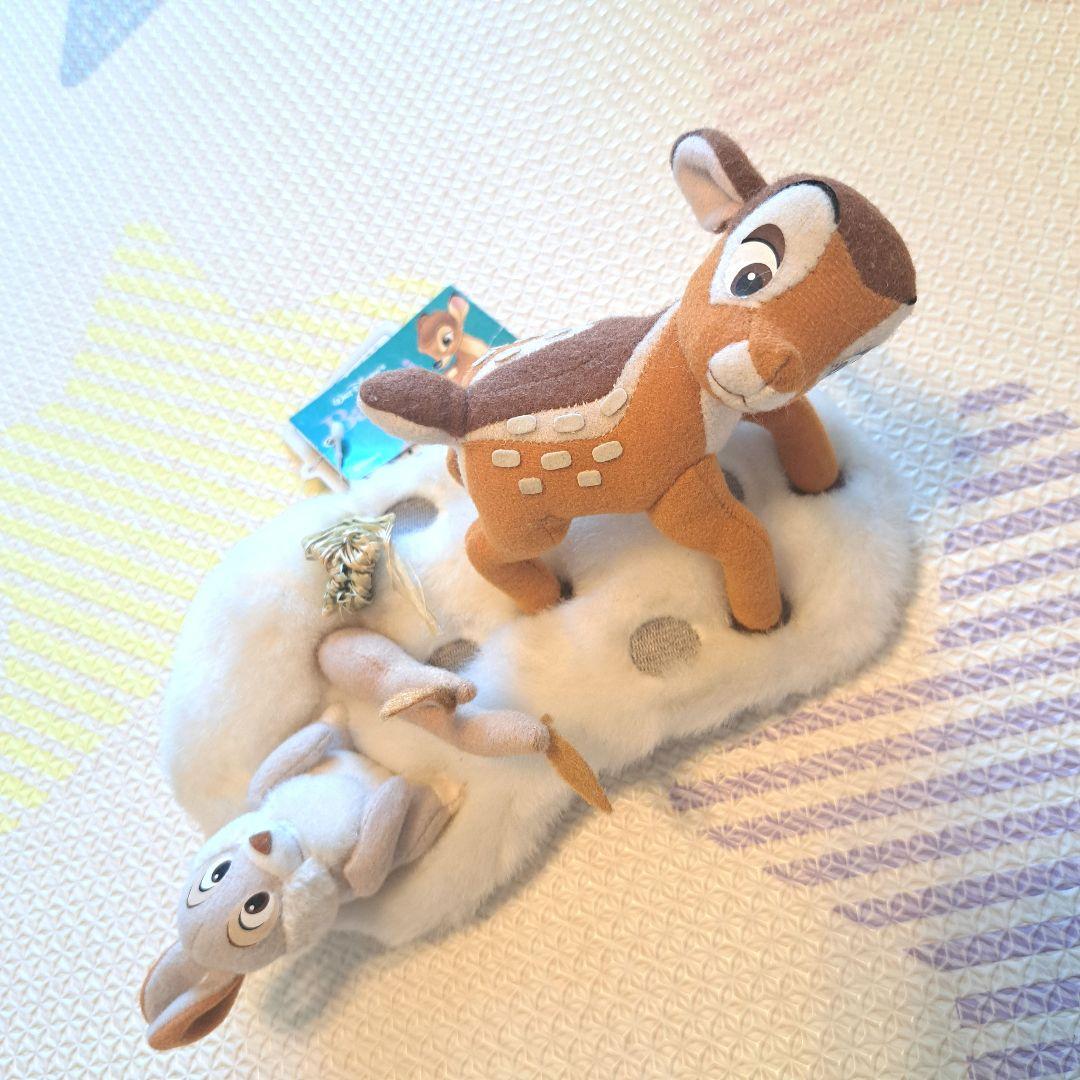 Disney サンアロー　バンビととんすけのぬいぐるみ　うさぎ　小鹿　激レア