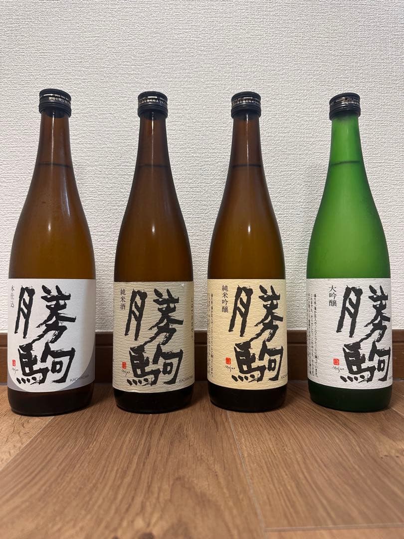 勝駒 720ml 4本セット 本仕込、純米、純米吟醸、大吟醸