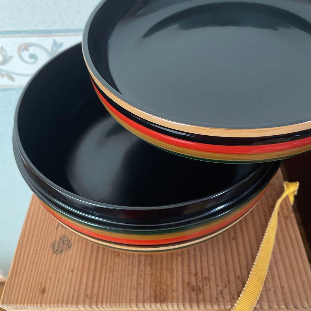 漆器　食籠　喰籠　岡本陽斎