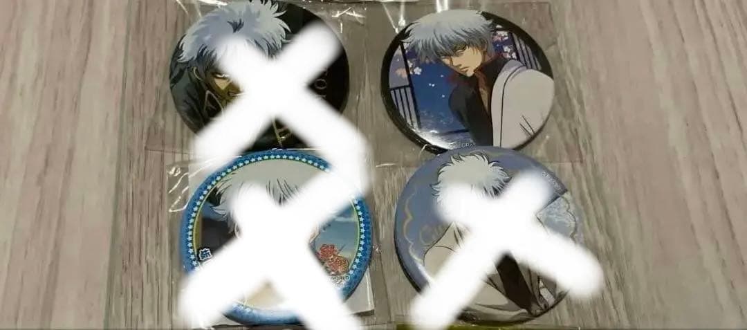 銀魂　坂田銀時　缶バッジ　まとめ売り