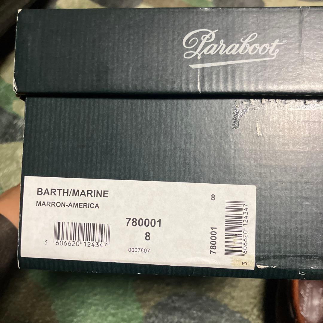 Paraboot Barth Marineモカシンシューズ 28cm